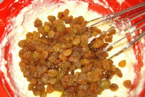 Placinta cu branza coapta in dry coker cu sirop de cirese amare