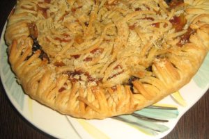Tarta cu ciuperci