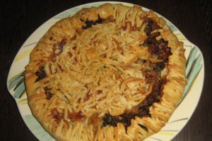 Tarta cu ciuperci