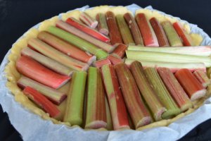 Tarta cu rubarba
