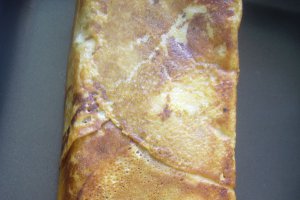 Prajitura cu branza dulce in foi de clatite