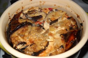 Musaca de vinete in cocota