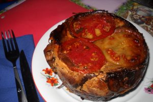 Musaca de vinete in cocota