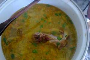 Ciorba de legume cu ciolan
