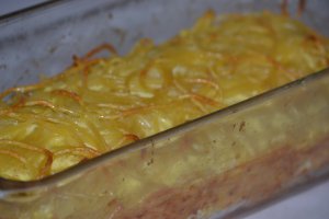 Budinca cu branza si stafide