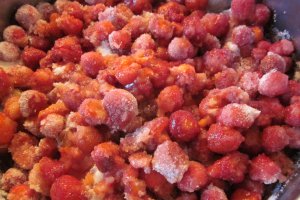 Căpșuni făcute dulceață/gem  - Panacris