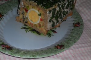 Salata de legume in paine
