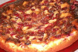 Cheesecake spiralat cu ciocolata si visine