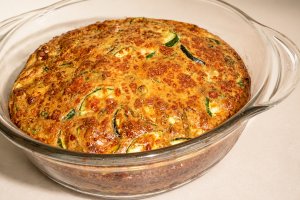 Zucchini slice-felia cu dovlecei a Deannei