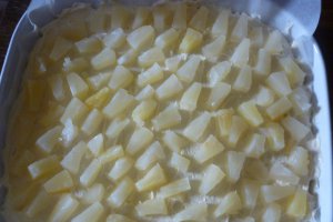 Prajitura cu ananas si nuca de cocos
