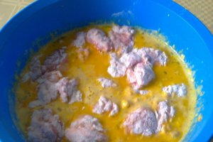 Creier de porc pane