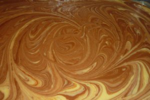 Prajitura cu branza dulce, visine si cacao