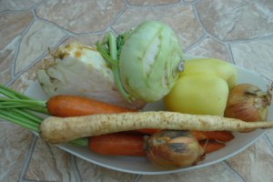 Mancare de fasole pastai cu legume