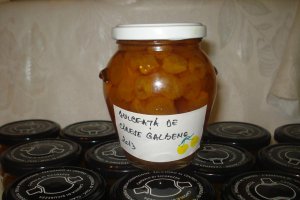 Dulceata de cirese galbene