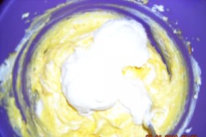 Tort cu crema de portocale