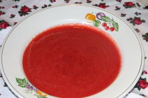 Inghetata visine - nuca de cocos