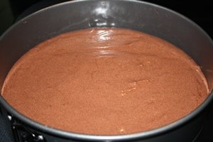 Tort cu mousse de ness si ciocolata alba