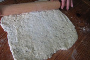 Tarta cu spanac si carne
