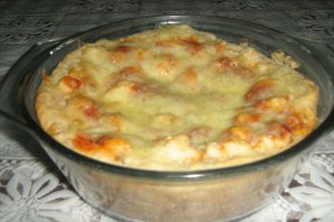 Tarta cu branzica telemea  la cuptor
