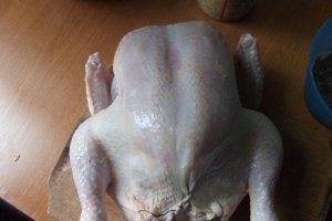Pui umplut cu legume mexicane