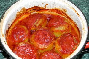 Ardei umpluti cu carne
