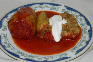 Ardei umpluti cu carne