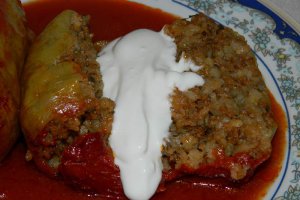 Ardei umpluti cu carne