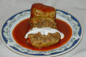 Ardei umpluti cu carne