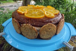 Tort de ciocolata cu portocale