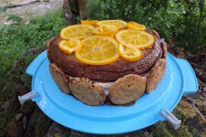 Tort de ciocolata cu portocale