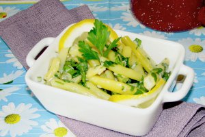 Salata de fasole galbena