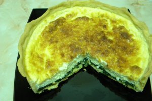 Quiche cu spanac