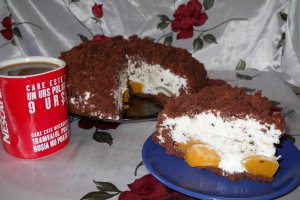 Musuroi de cartita cu piersici