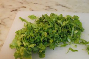 Salata de cartofi cu salata verde