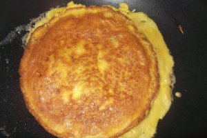 Omleta cu branza de capra