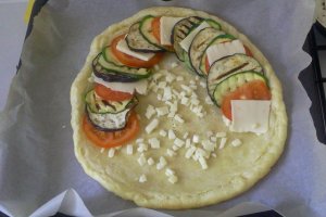 Tarta cu legume la gratar - reteta nr 100