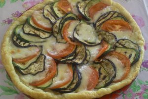 Tarta cu legume la gratar - reteta nr 100