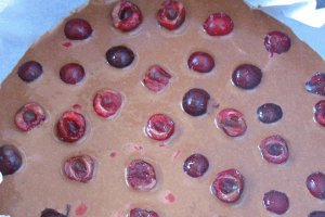 Tort cu crema ganache