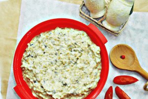 Salata de vinete cu ciuperci si maioneza