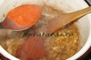 Gulas unguresc cu carne de vitel