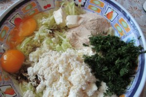 Budinca aperitiv cu dovlecei si branza