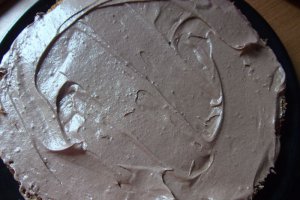 Tort cu crema de ciocolata si frisca