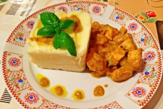 Pui in lapte de cocos si curry