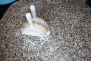 Ravioli cu unt si verdeata-reteta  la steamer
