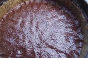 Desert cheesecake rece cu ciocolata si zmeura