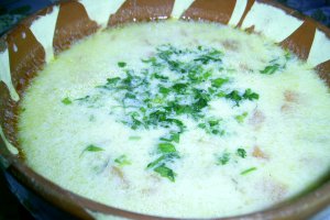 Ciorba de pui a la grec