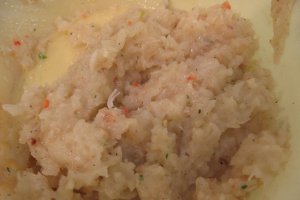 Salata de cartofi cu piept de pui si maioneza de telina