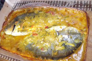 Dorada cu lapte de cocos