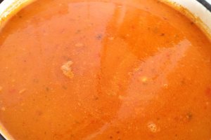 Ciorba de fasole cu ciolan afumat