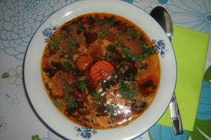 Ciorba de conopida si brocolli